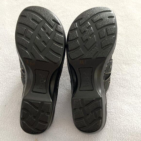 B.O.C. Born Womens Mules Sz 8 Concept Karley Clog Slip On Black Leather New - Picture 7 of 8